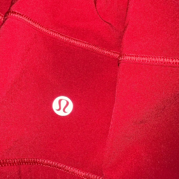 Luluemon align skirt, size 4, red - Picture 3 of 4